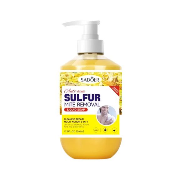 500Ml Deep Cleansing Sulfur Body Wash Mite Removal & Skin Treatment 500Ml Deep Cleansing Sulfur Body Wash Mite Removal & Skin Treatment