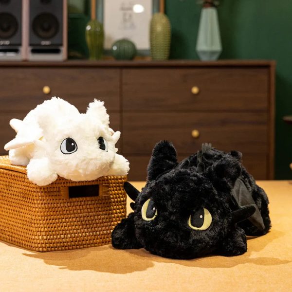 55/70cm Cute Dragon Plush Toy – Soft Stuffed Doll Pillow for Kids
