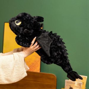 55/70cm Cute Dragon Plush Toy – Soft Stuffed Doll Pillow for Kids