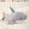 55cm Blue Shark Plush Toy - Soft Cartoon Marine Animal Hug Pillow 55cm Blue Shark Plush Toy - Soft Cartoon Marine Animal Hug Pillow