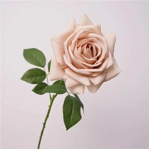 5Pc Real Touch Rose Artificial Flowers Moisturizing Silk Roses for Wedding and Home Decor 5Pc Real Touch Rose Artificial Flowers Moisturizing Silk Roses for Wedding and Home Decor