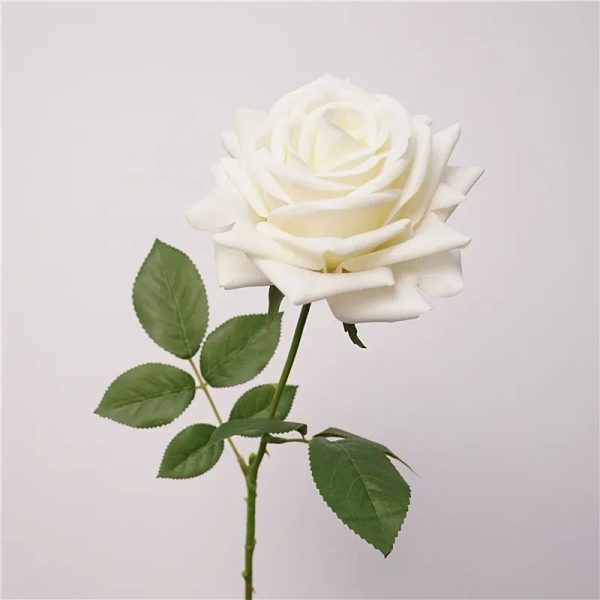 5Pc Real Touch Rose Artificial Flowers Moisturizing Silk Roses for Wedding and Home Decor 5Pc Real Touch Rose Artificial Flowers Moisturizing Silk Roses for Wedding and Home Decor