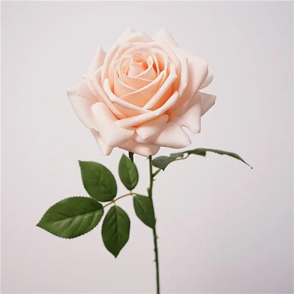 5Pc Real Touch Rose Artificial Flowers Moisturizing Silk Roses for Wedding and Home Decor 5Pc Real Touch Rose Artificial Flowers Moisturizing Silk Roses for Wedding and Home Decor