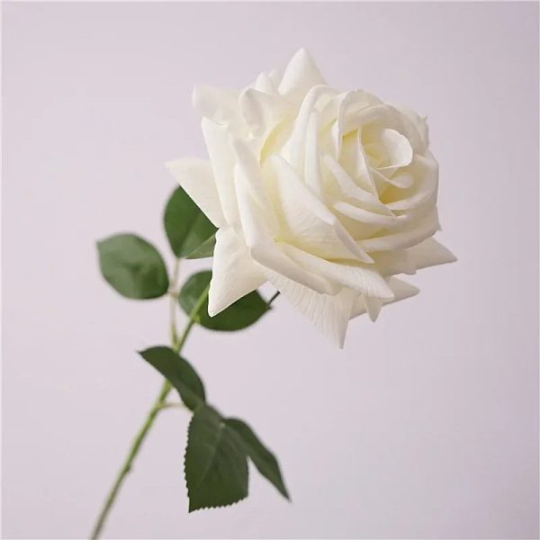 5Pc Real Touch Rose Artificial Flowers Moisturizing Silk Roses for Wedding and Home Decor 5Pc Real Touch Rose Artificial Flowers Moisturizing Silk Roses for Wedding and Home Decor