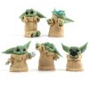 5pcs Baby Yoda Darth Action Figure