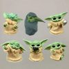 5pcs Baby Yoda Darth Action Figure