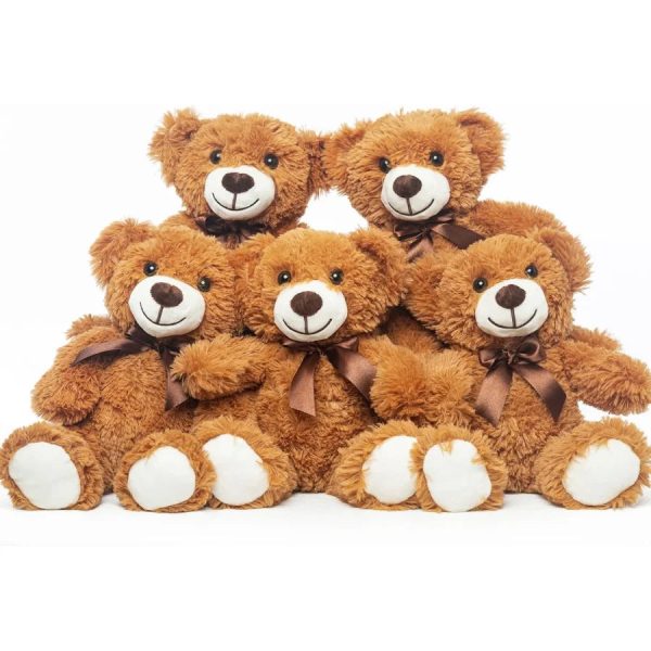 5pcs Plush Bear Toys Soft Stuffed Animals Gift Set 5pcs Plush Bear Toys Soft Stuffed Animals Gift Set