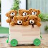 5pcs Plush Bear Toys Soft Stuffed Animals Gift Set 5pcs Plush Bear Toys Soft Stuffed Animals Gift Set