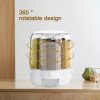 6-Grid Rotating Food Dispenser 6-Grid Rotating Food Dispenser