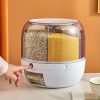 6-Grid Rotating Food Dispenser 6-Grid Rotating Food Dispenser