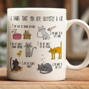 6 Signs That You Are A Cat Cat Mug, N304 HN590