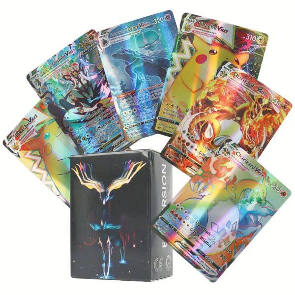 60/100Pcs Pokemon Cards 60/100Pcs Pokemon Cards
