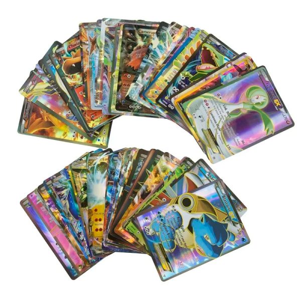 60/100Pcs Pokemon Cards 60/100Pcs Pokemon Cards