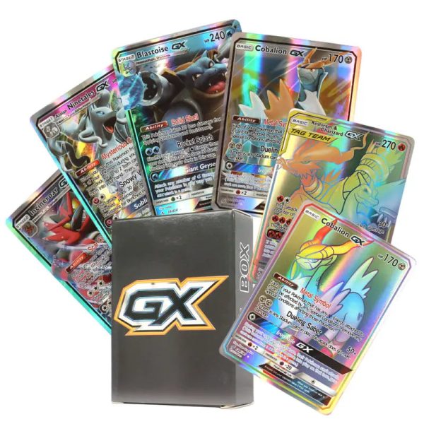 60/100Pcs Pokemon Cards 60/100Pcs Pokemon Cards