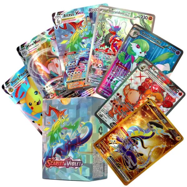 60/100Pcs Pokemon Cards 60/100Pcs Pokemon Cards