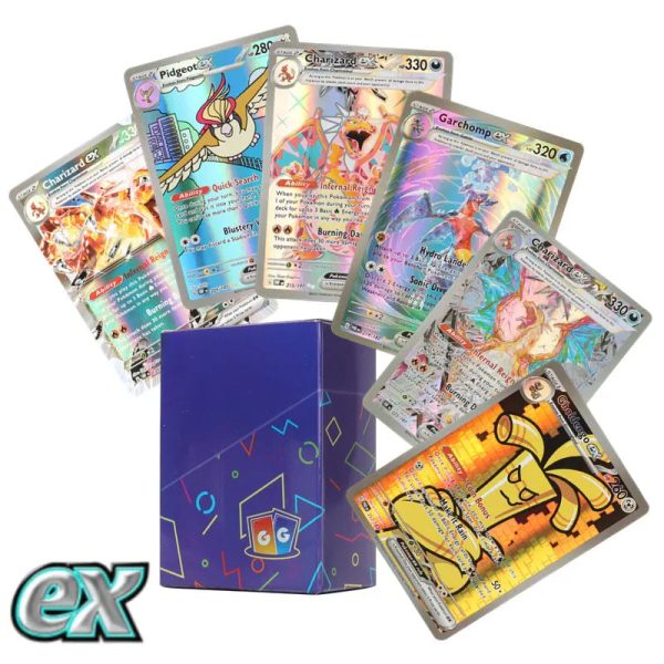 60/100Pcs Pokemon Cards 60/100Pcs Pokemon Cards
