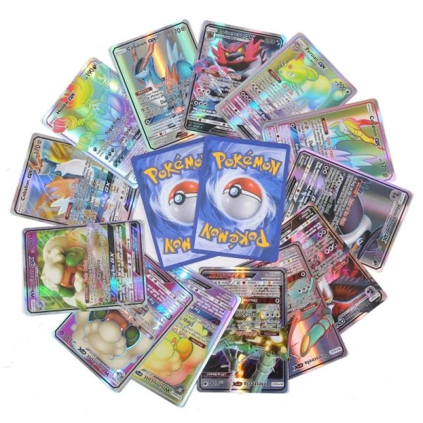 60/100Pcs Pokemon Cards 60/100Pcs Pokemon Cards