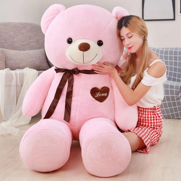 60CM Large Plush Teddy Bear - Soft Sleeping Pillow Doll for Kids' Gifts 60CM Large Plush Teddy Bear - Soft Sleeping Pillow Doll for Kids' Gifts
