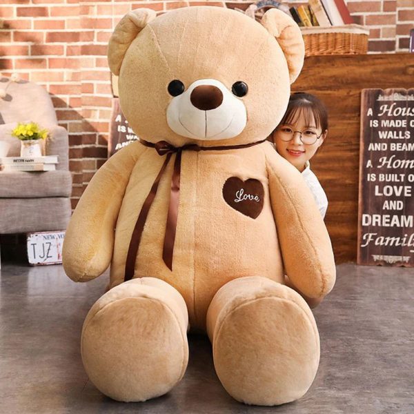 60CM Large Plush Teddy Bear - Soft Sleeping Pillow Doll for Kids' Gifts 60CM Large Plush Teddy Bear - Soft Sleeping Pillow Doll for Kids' Gifts