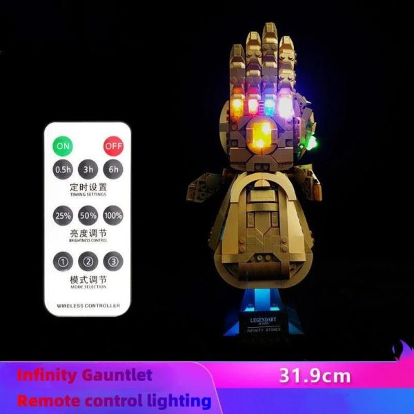 675Pcs Nano Gauntlet Thanos Infinity Gauntlet Building Blocks 675Pcs Nano Gauntlet Thanos Infinity Gauntlet Building Blocks