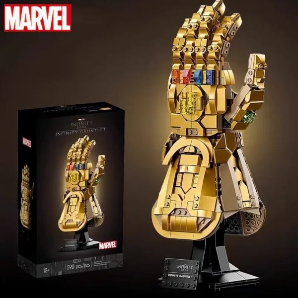 675Pcs Nano Gauntlet Thanos Infinity Gauntlet Building Blocks 675Pcs Nano Gauntlet Thanos Infinity Gauntlet Building Blocks