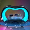 6In1 Multi-Function Wireless Charger Night Light Bluetooth Speaker 6In1 Multi-Function Wireless Charger Night Light Bluetooth Speaker