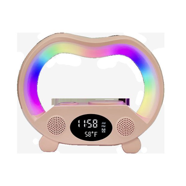 6In1 Multi-Function Wireless Charger Night Light Bluetooth Speaker 6In1 Multi-Function Wireless Charger Night Light Bluetooth Speaker
