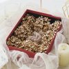 6pcs Gold Dried Hydrangea Flowers Luxury Artificial Decor for Home and Events