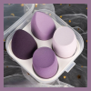 6Pcs Makeup Sponges Set - Blending Puffs For Foundation & Powder 6Pcs Makeup Sponges Set - Blending Puffs For Foundation & Powder