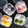 6Pcs Makeup Sponges Set - Blending Puffs For Foundation & Powder 6Pcs Makeup Sponges Set - Blending Puffs For Foundation & Powder