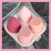 6Pcs Makeup Sponges Set - Blending Puffs For Foundation & Powder 6Pcs Makeup Sponges Set - Blending Puffs For Foundation & Powder