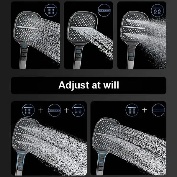 7 Modes Adjustable High-Pressure Shower Head 7 Modes Adjustable High-Pressure Shower Head