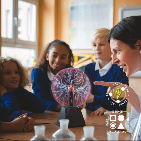 8 Inch Magic Plasma Ball Lamp
