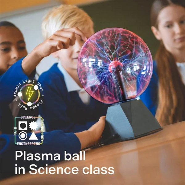 8 Inch Magic Plasma Ball Lamp