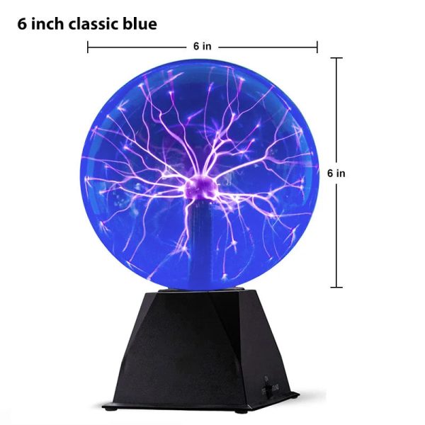 8 Inch Magic Plasma Ball Lamp