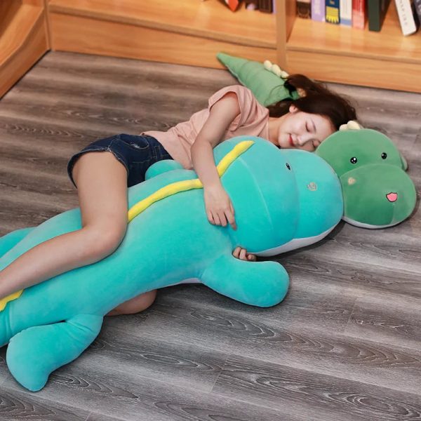 80cm Dinosaur Plush – Soft Cartoon Crocodile Pillow for Kids 80cm Dinosaur Plush – Soft Cartoon Crocodile Pillow for Kids