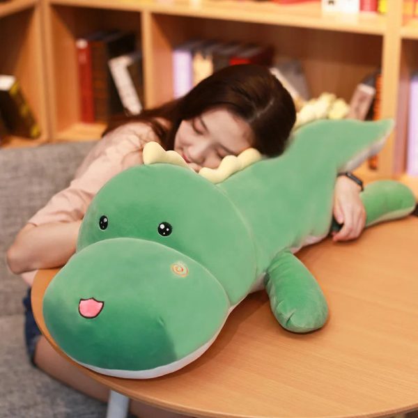 80cm Dinosaur Plush – Soft Cartoon Crocodile Pillow for Kids 80cm Dinosaur Plush – Soft Cartoon Crocodile Pillow for Kids