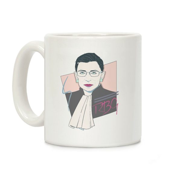 80's Ruth Bader Ginsburg Coffee Mug 80's Ruth Bader Ginsburg Coffee Mug