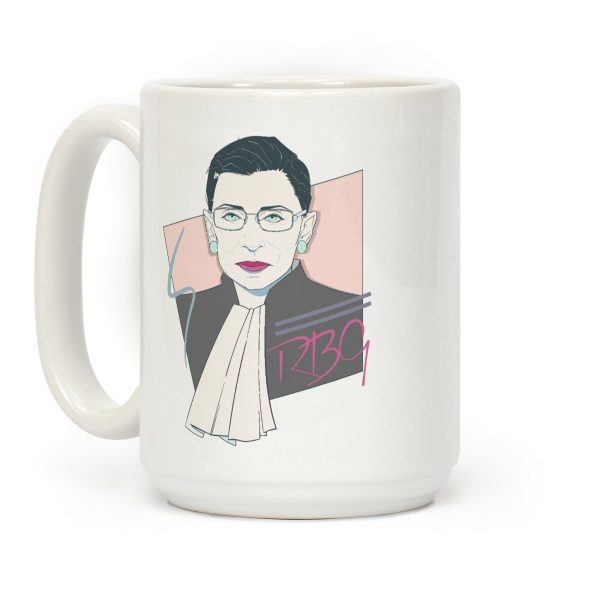 80's Ruth Bader Ginsburg Coffee Mug 80's Ruth Bader Ginsburg Coffee Mug