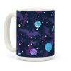 90s Cosmic Planet Coffee Mug