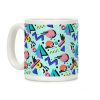 90's Nostalgia Pattern Coffee Mug 90's Nostalgia Pattern Coffee Mug