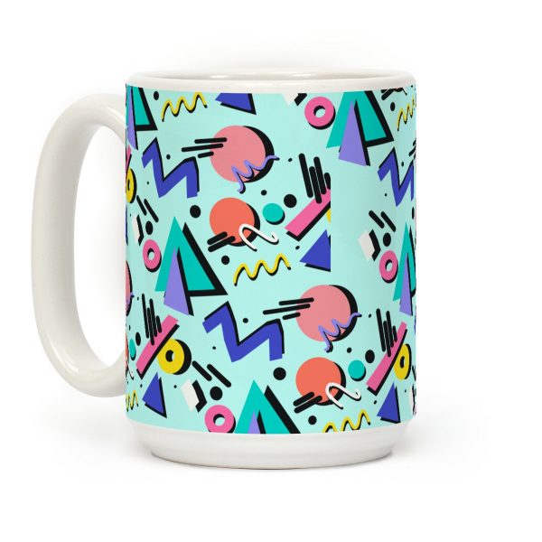 90's Nostalgia Pattern Coffee Mug 90's Nostalgia Pattern Coffee Mug