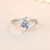 925 Sterling Silver Zircon Statement Ring 925 Sterling Silver Zircon Statement Ring