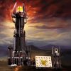 966PCS Black Tower Magic Book Building Blocks 966PCS Black Tower Magic Book Building Blocks