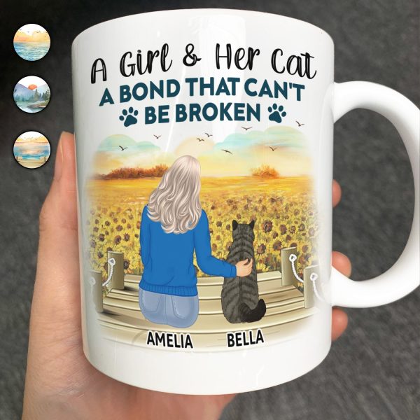 A Bond That Can't Be Broken - Gift For Cat Lovers, Cat Mom, Cat Dad - Personalized Mug A Bond That Can't Be Broken - Gift For Cat Lovers, Cat Mom, Cat Dad - Personalized Mug