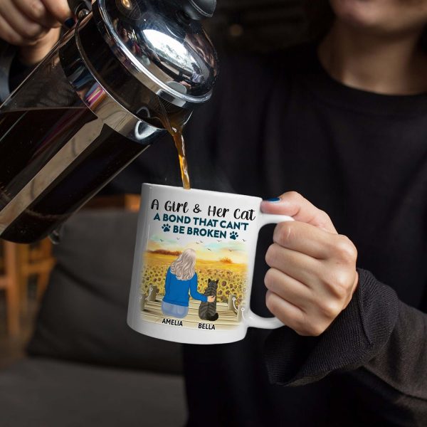 A Bond That Can't Be Broken - Gift For Cat Lovers, Cat Mom, Cat Dad - Personalized Mug A Bond That Can't Be Broken - Gift For Cat Lovers, Cat Mom, Cat Dad - Personalized Mug