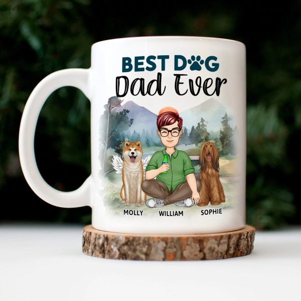 A Bond That Can't Be Broken Cartoon - Gift For Dog Lovers, Dog Mom, Dog Dad - Personalized Mug A Bond That Can't Be Broken Cartoon - Gift For Dog Lovers, Dog Mom, Dog Dad - Personalized Mug