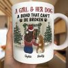 A Bond That Can't Be Broken Dog Lovers Christmas - Personalized Mug A Bond That Can't Be Broken Dog Lovers Christmas - Personalized Mug