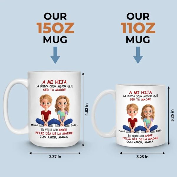 A Bond That Grows - Family Personalized Custom Mug - Mother's Day, Gift For Mom, Daughter A Bond That Grows - Family Personalized Custom Mug - Mother's Day, Gift For Mom, Daughter