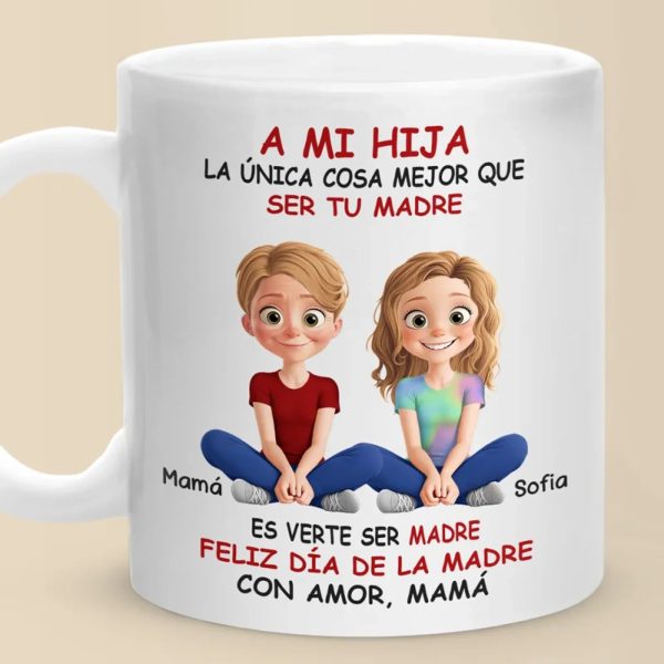 A Bond That Grows - Family Personalized Custom Mug - Mother's Day, Gift For Mom, Daughter A Bond That Grows - Family Personalized Custom Mug - Mother's Day, Gift For Mom, Daughter